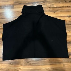 EUC Ann Taylor Turtleneck Poncho sweater, Medium